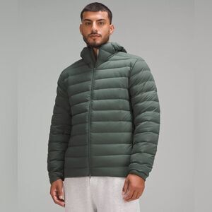NWT Lululemon Navigation Down Hoodie Jacket Smoked Spruce Size XXL